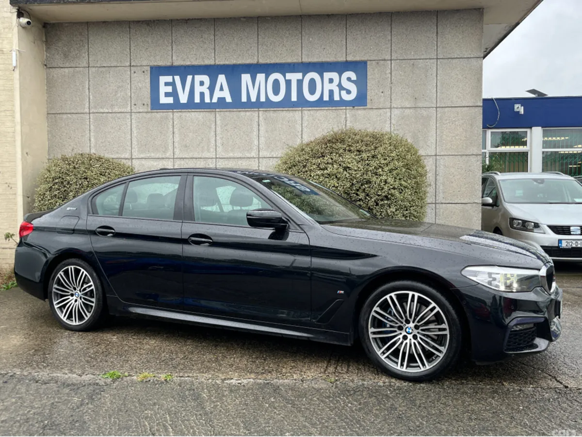 BMW 5-Series Saloon, Petrol Plug-in Hybrid, 2019, Black