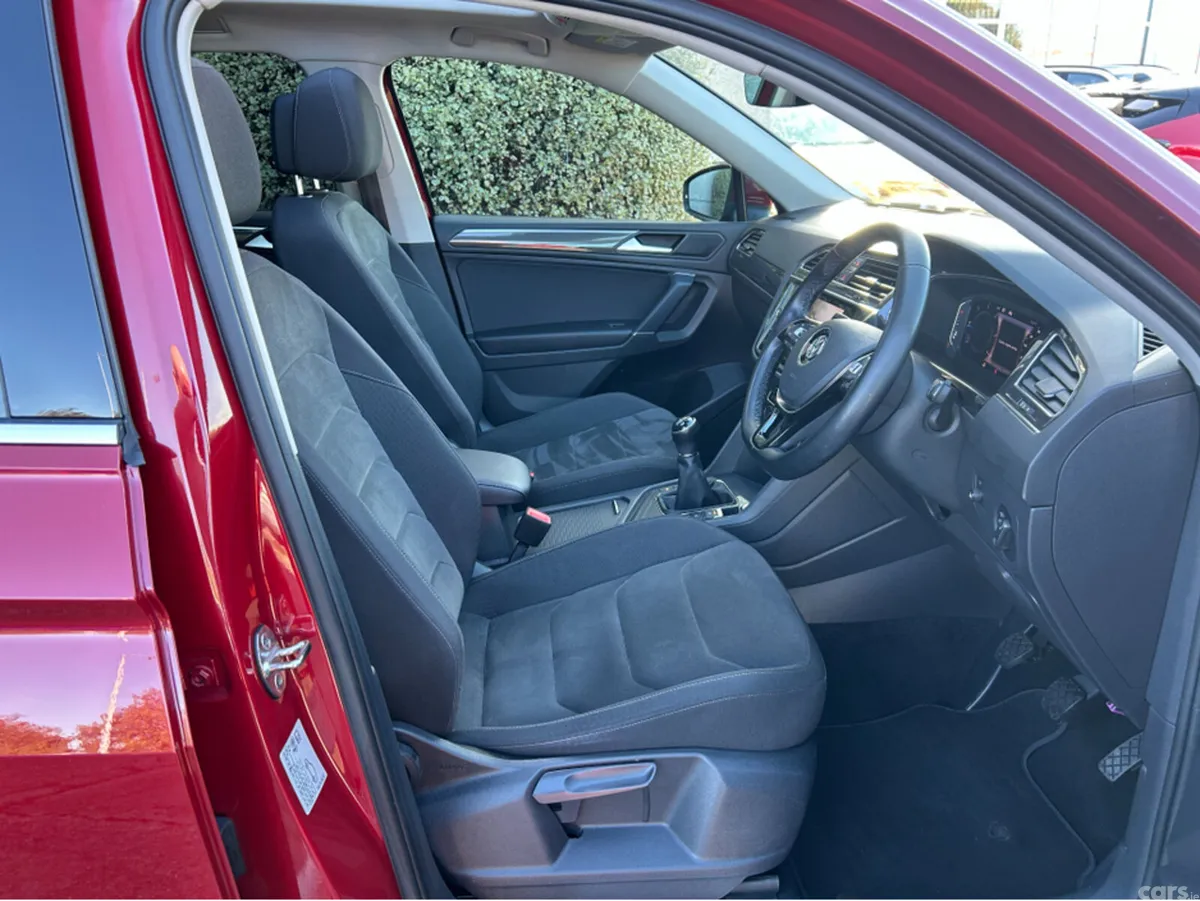 Volkswagen Tiguan Allspace SUV, Diesel, 2020, Red