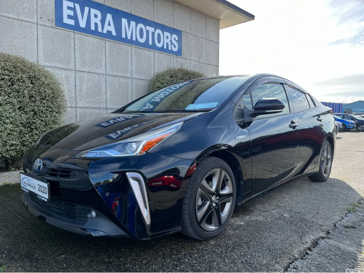 Toyota Prius Saloon, Petrol Hybrid, 2020, Black