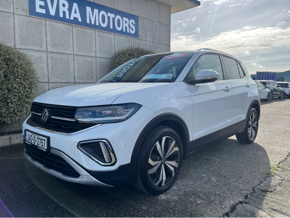Volkswagen T-Cross SUV, Petrol, 2024, White