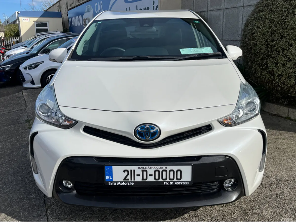 Toyota Prius MPV, Petrol Hybrid, 2021, White