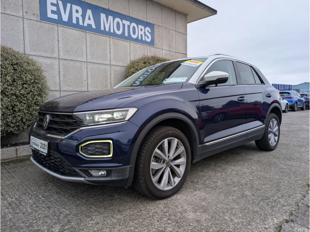 Volkswagen T-Roc SUV, Diesel, 2021, Blue