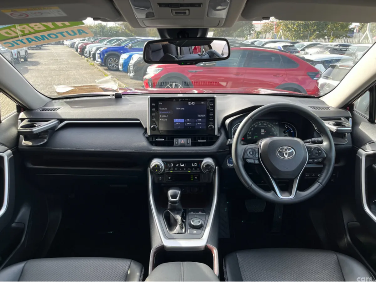 Toyota RAV4 SUV, Petrol Hybrid, 2022, Red