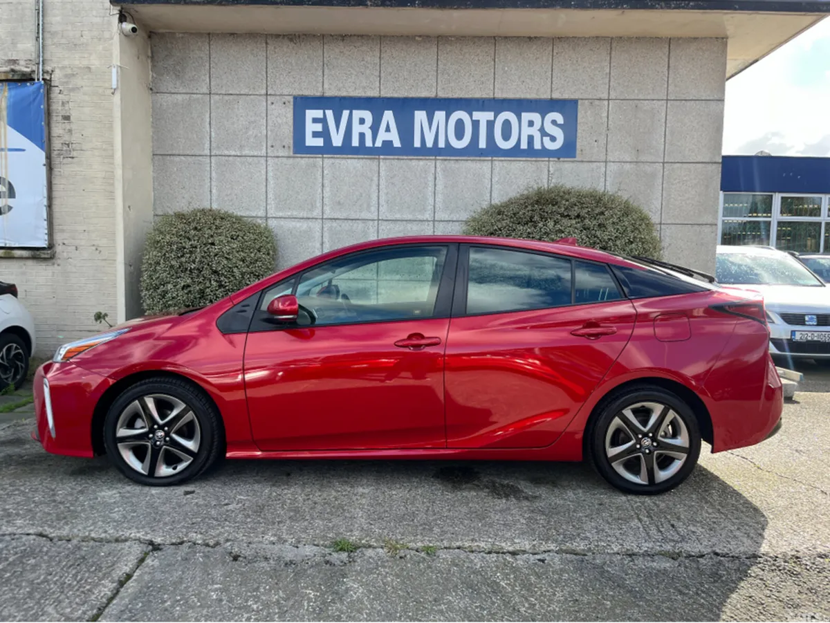 Toyota Prius Saloon, Petrol Hybrid, 2020, Red
