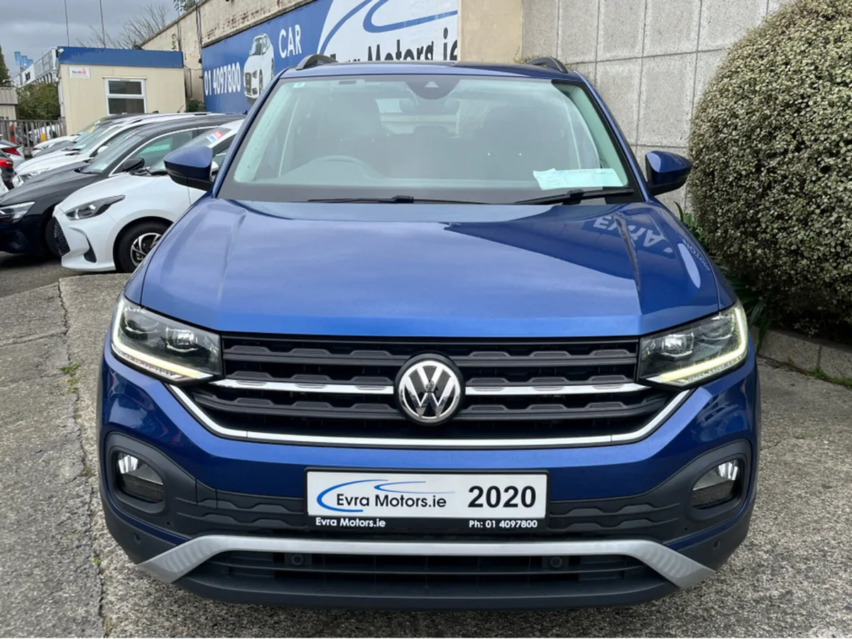 Volkswagen T-Cross SUV, Petrol, 2020, Blue
