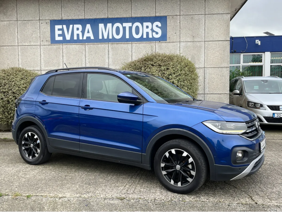 Volkswagen T-Cross SUV, Petrol, 2020, Blue