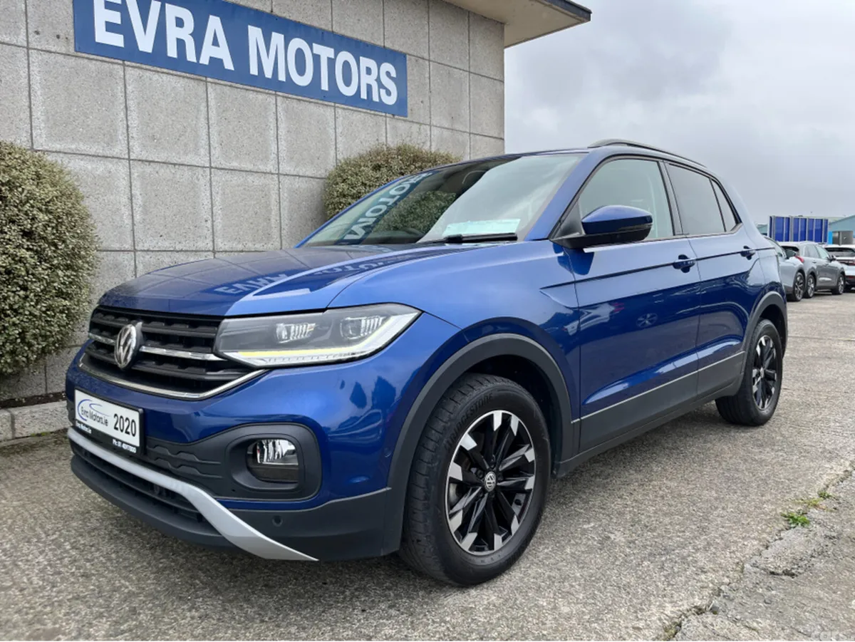 Volkswagen T-Cross SUV, Petrol, 2020, Blue