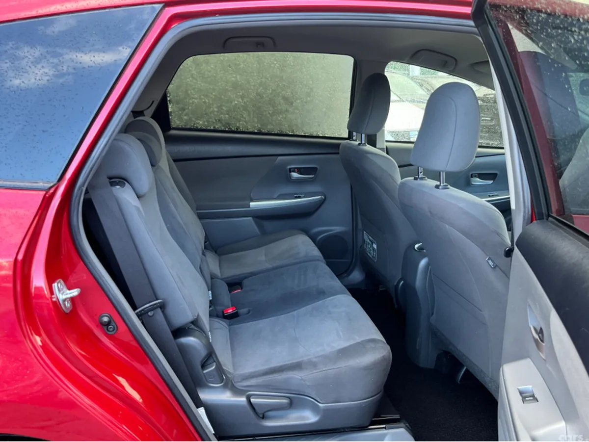 Toyota Prius MPV, Petrol Hybrid, 2014, Red