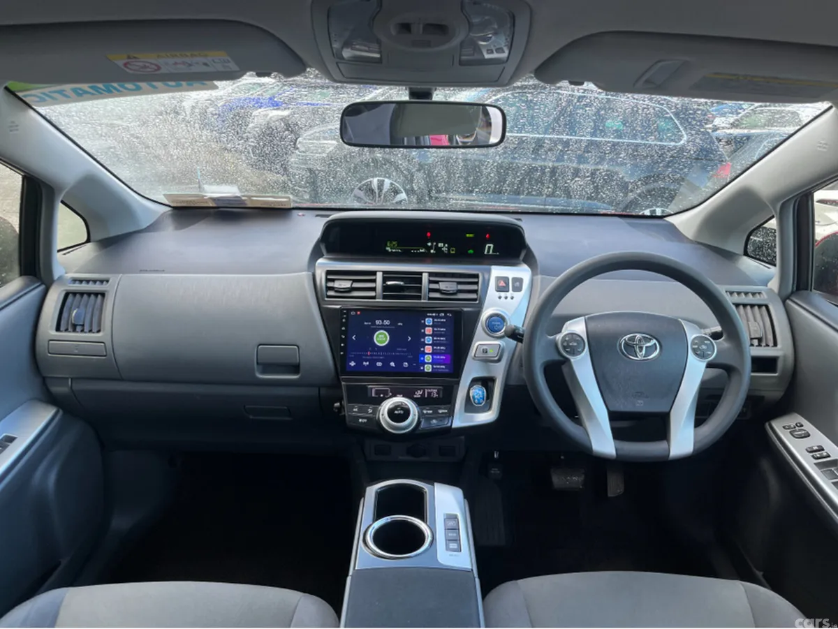 Toyota Prius MPV, Petrol Hybrid, 2014, Red
