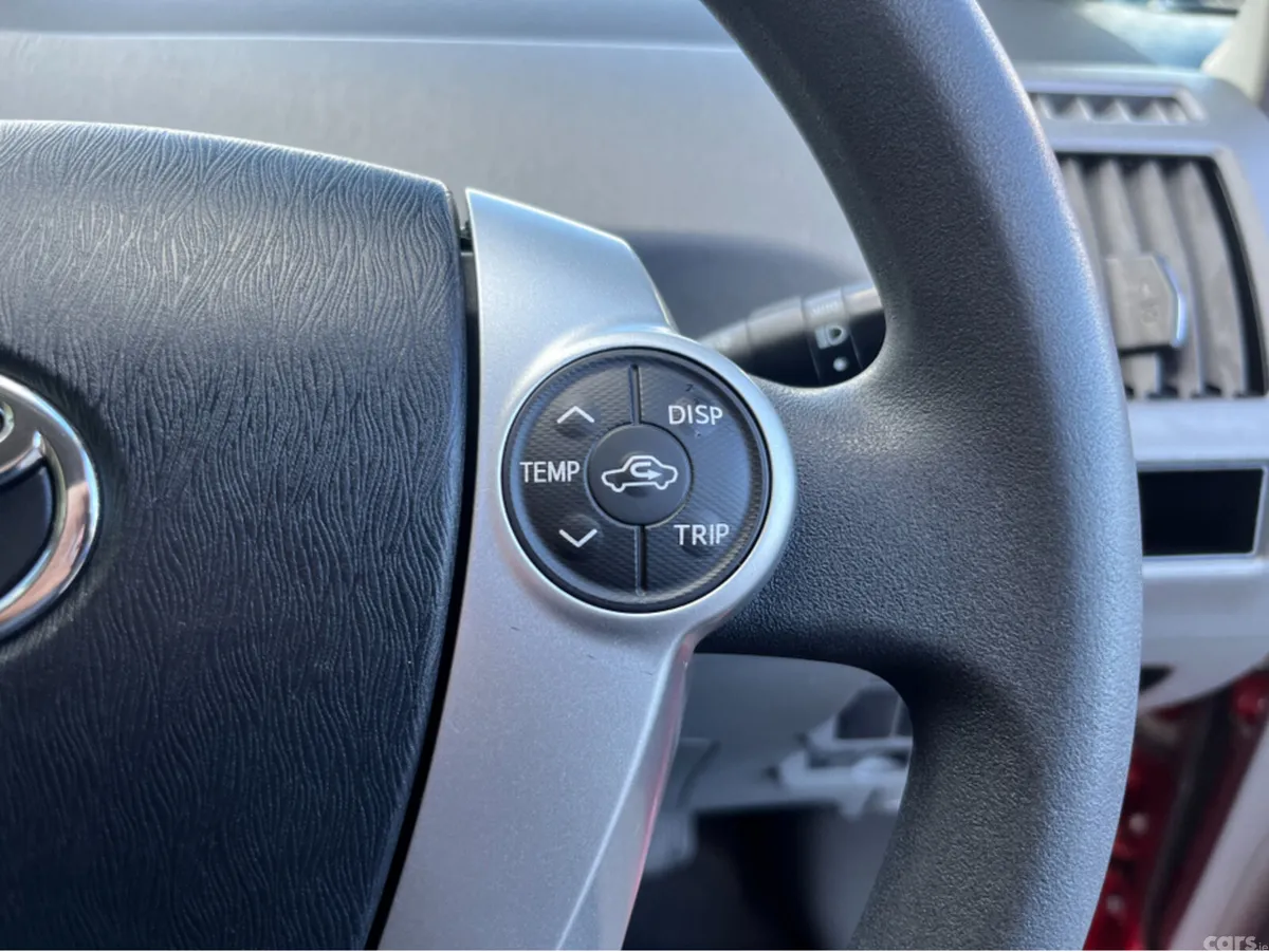 Toyota Prius MPV, Petrol Hybrid, 2014, Red