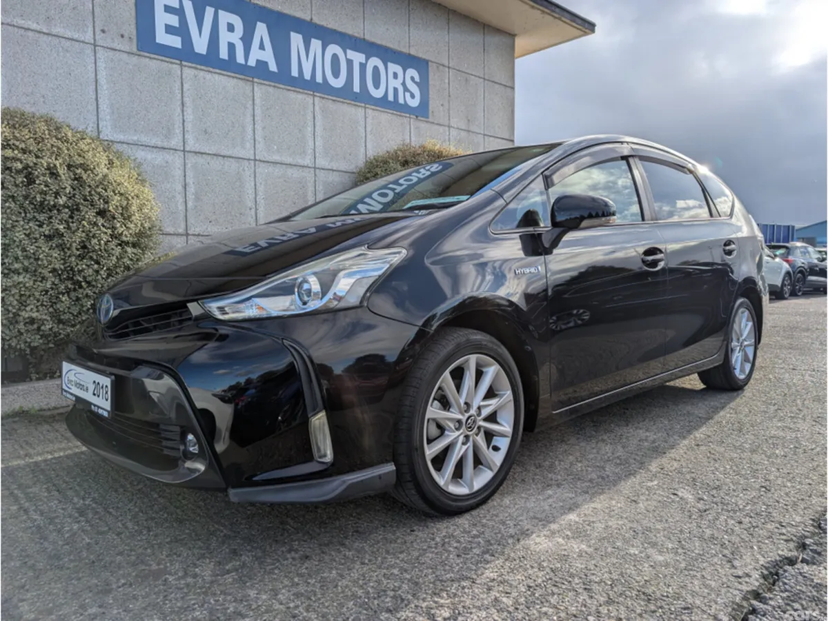 Toyota Prius MPV, Petrol Hybrid, 2018, Black