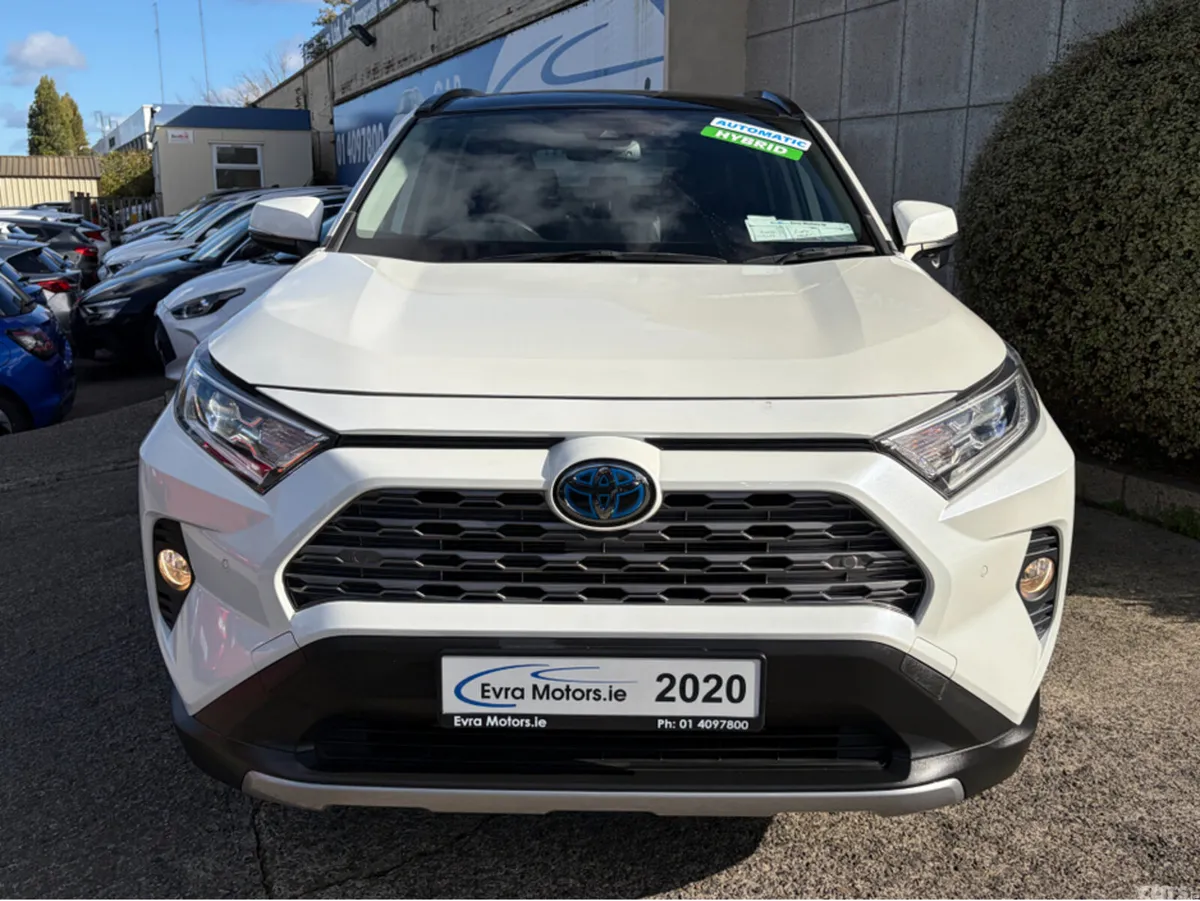 Toyota RAV4 SUV, Petrol Hybrid, 2020, White
