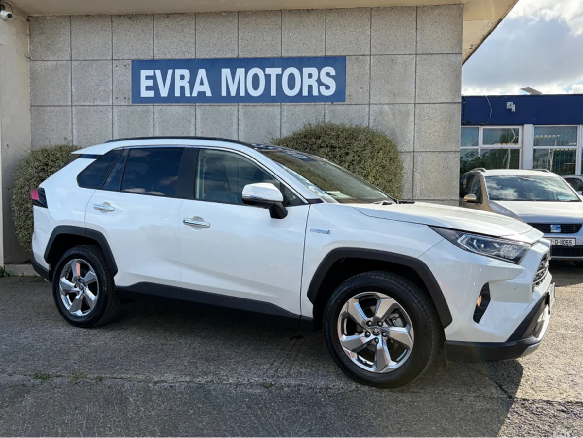 Toyota RAV4 SUV, Petrol Hybrid, 2020, White