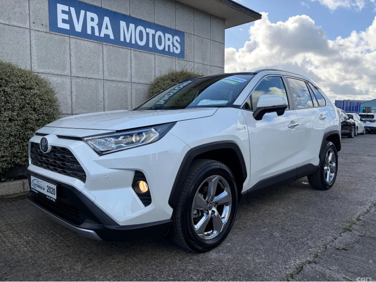 Toyota RAV4 SUV, Petrol Hybrid, 2020, White