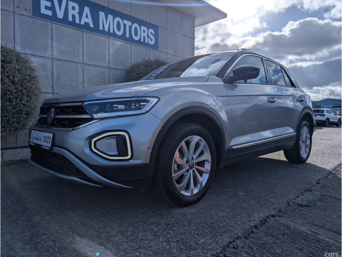 Volkswagen T-Roc SUV, Petrol, 2023, Silver