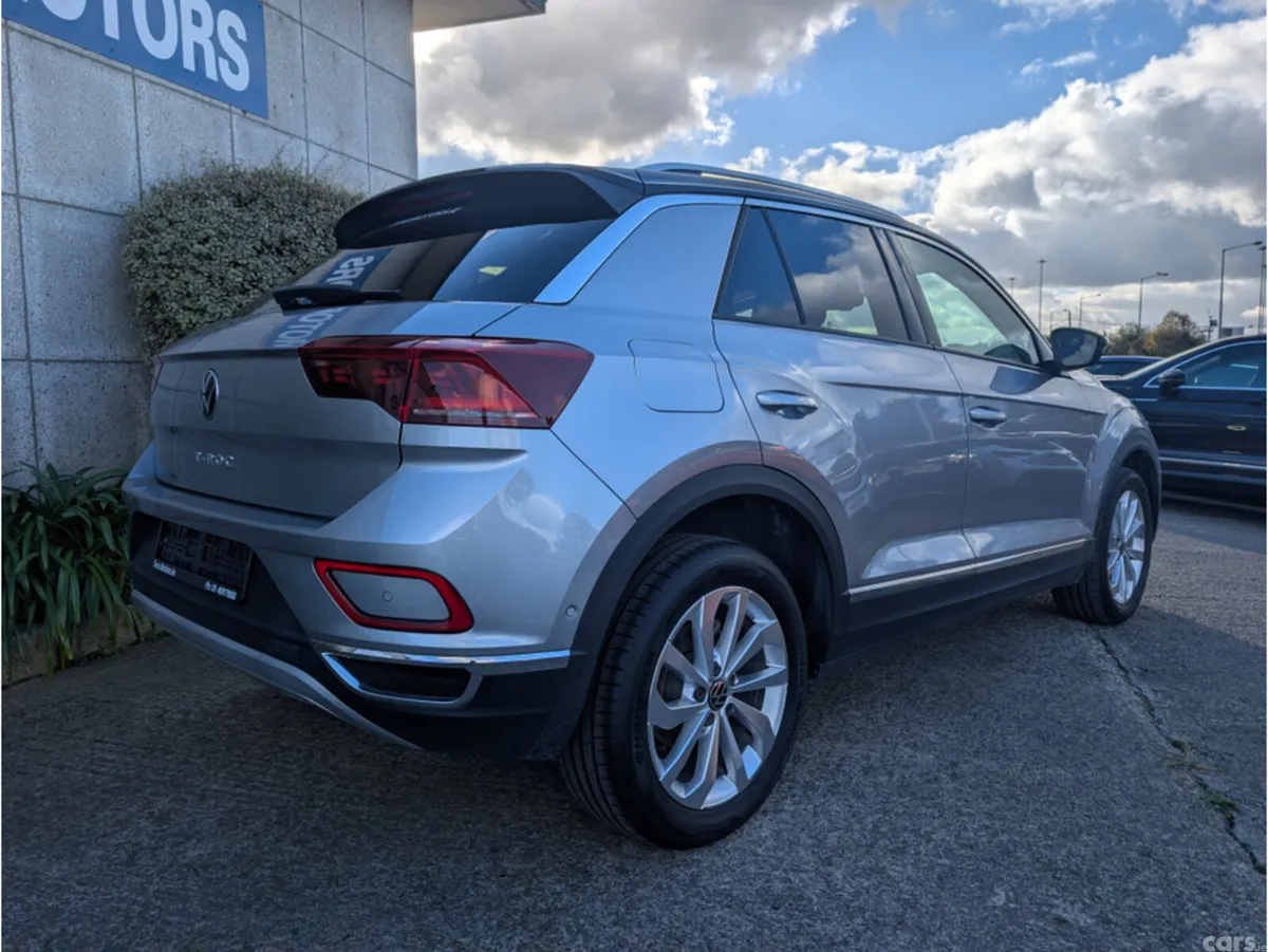 Volkswagen T-Roc SUV, Petrol, 2023, Silver