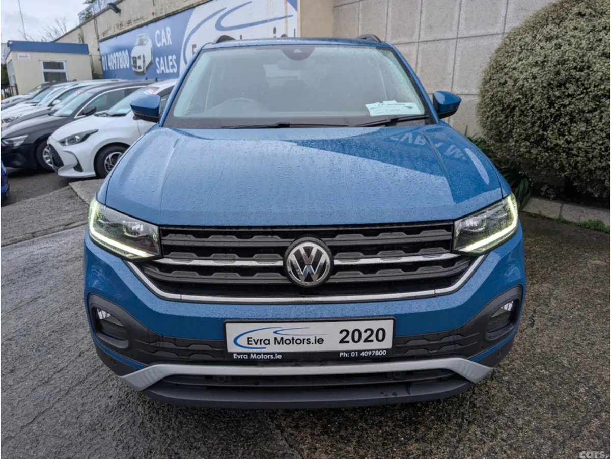 Volkswagen T-Cross Hatchback, Petrol, 2020, Blue