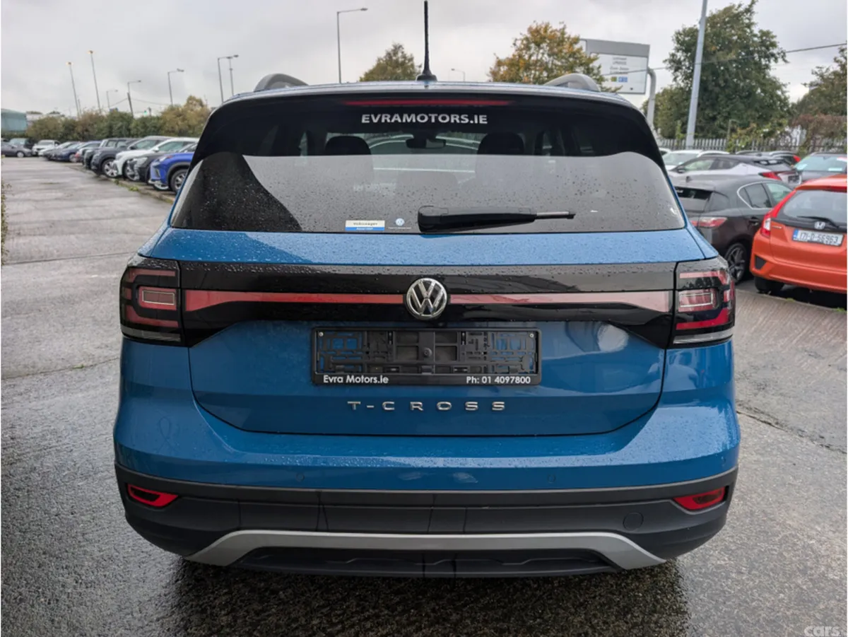 Volkswagen T-Cross Hatchback, Petrol, 2020, Blue