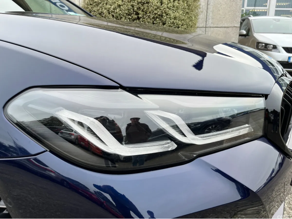 BMW 5-Series Saloon, Petrol Plug-in Hybrid, 2021, Blue