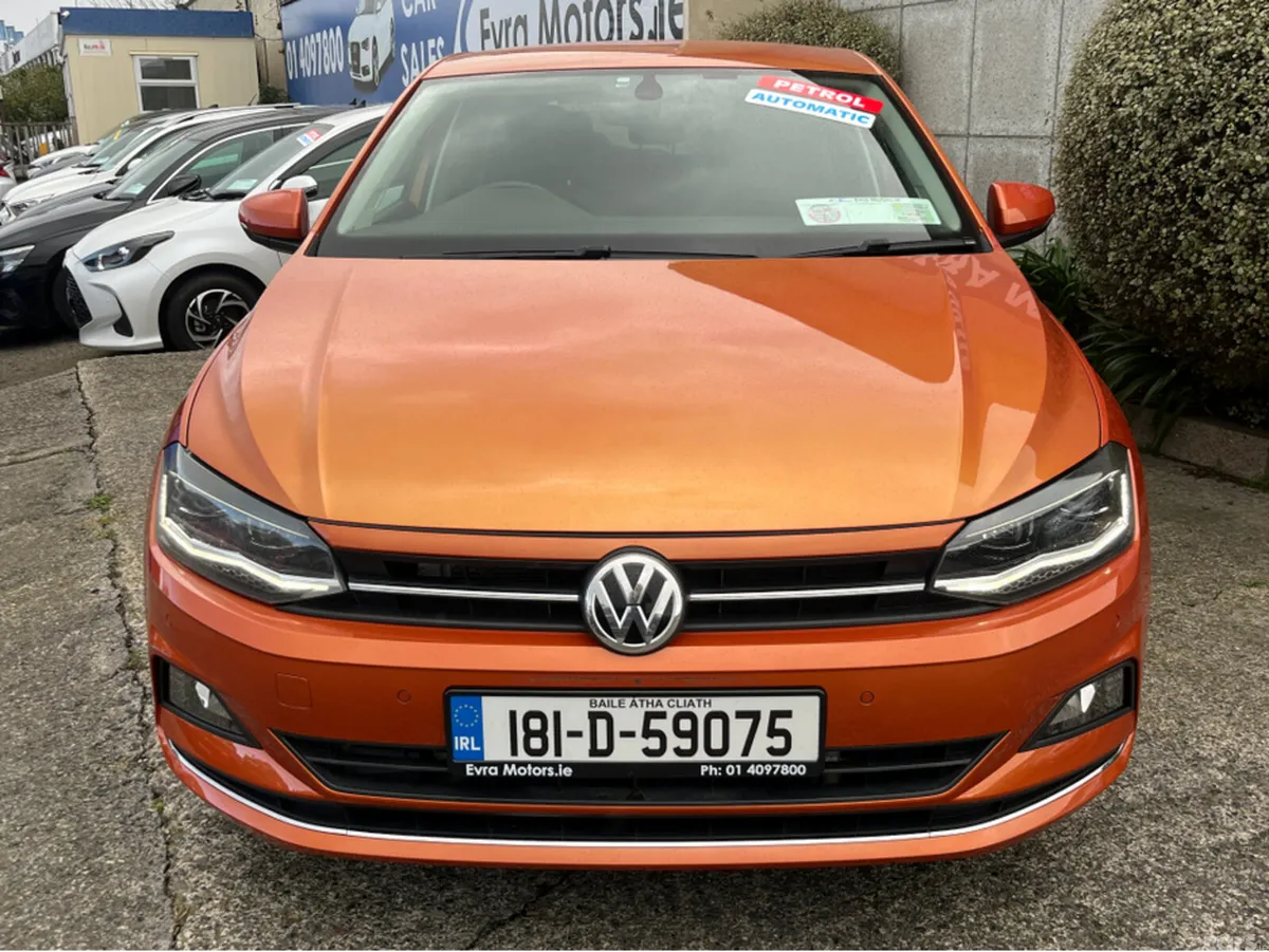 Volkswagen Polo Hatchback, Petrol, 2018, Orange