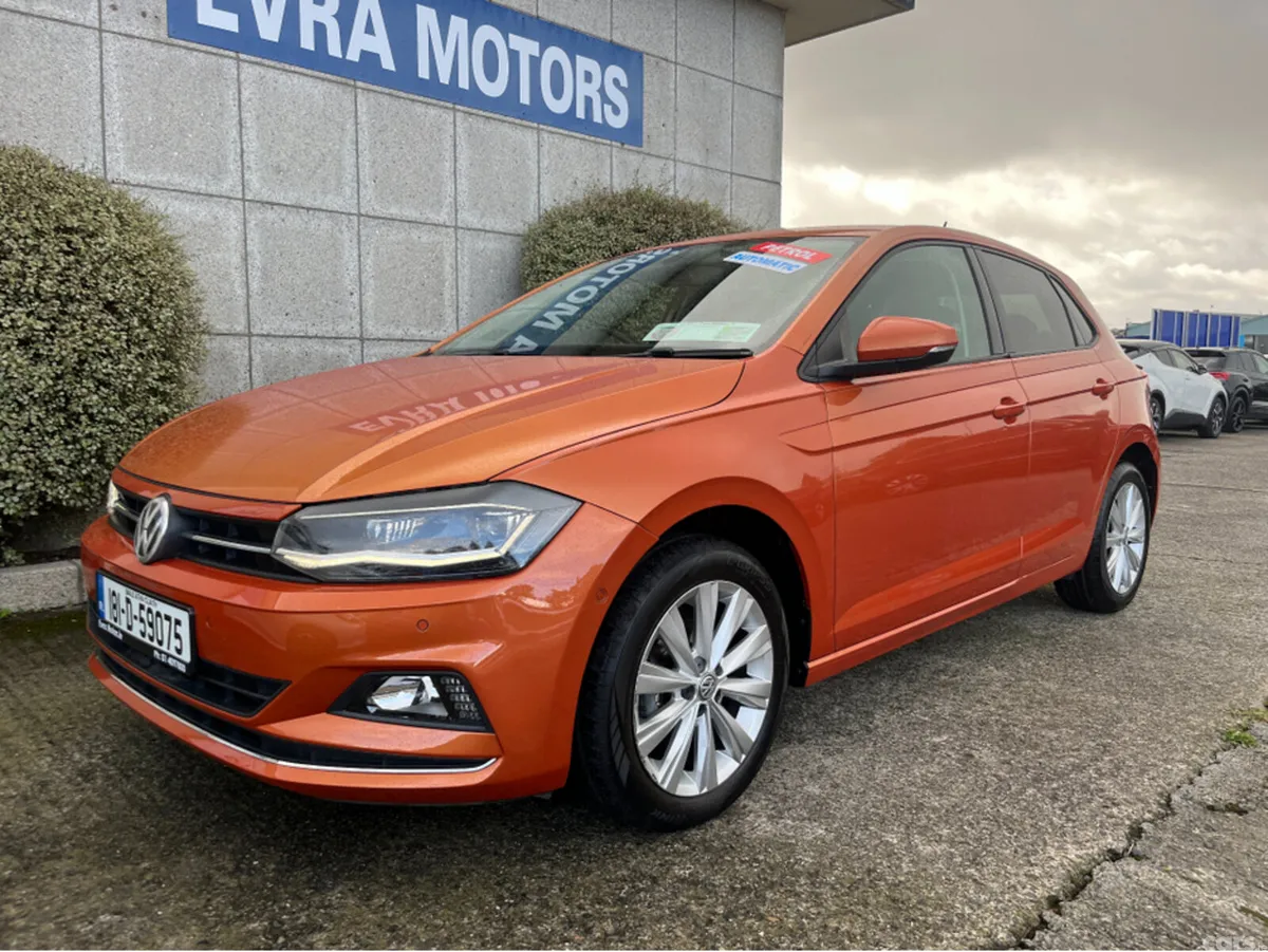 Volkswagen Polo Hatchback, Petrol, 2018, Orange
