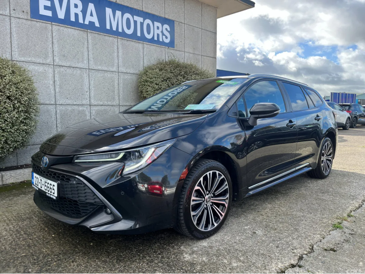 Toyota Corolla Estate, Petrol Hybrid, 2022, Black