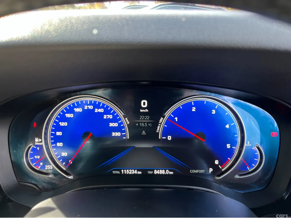 BMW 5-Series Saloon, Diesel, 2017, Blue