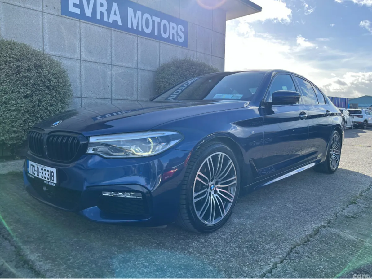 BMW 5-Series Saloon, Diesel, 2017, Blue