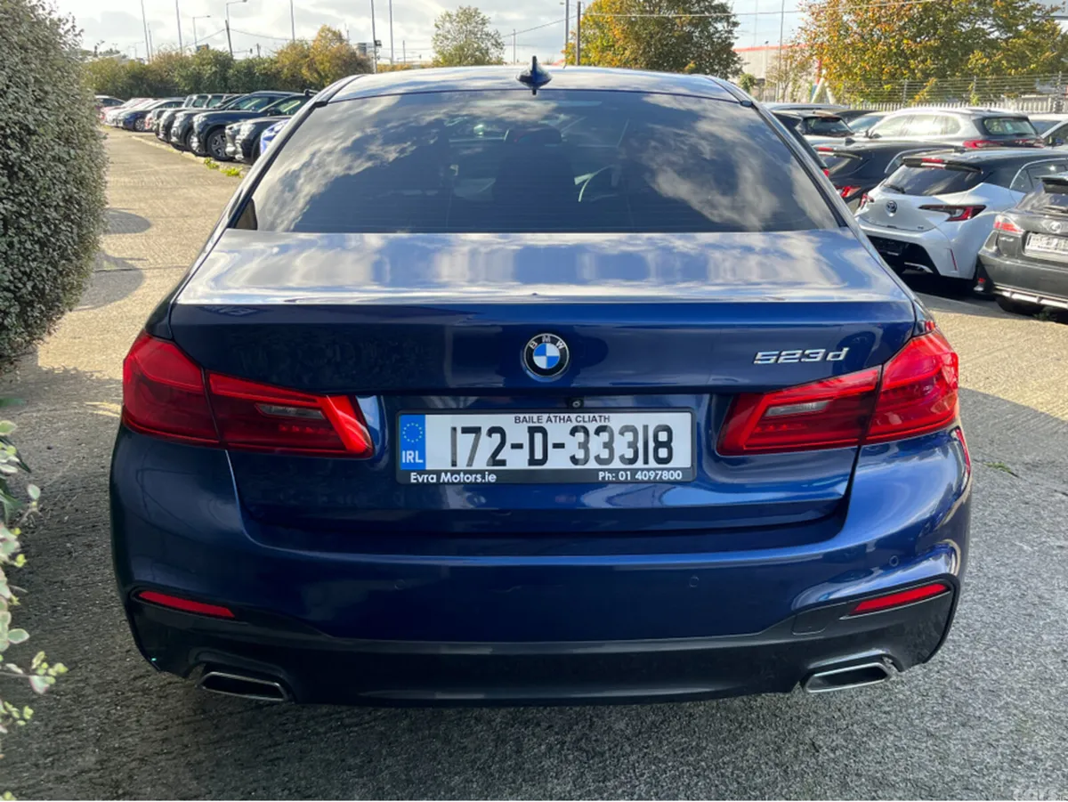 BMW 5-Series Saloon, Diesel, 2017, Blue