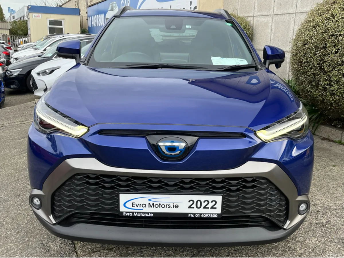 Toyota Corolla Cross SUV, Petrol Hybrid, 2022, Blue