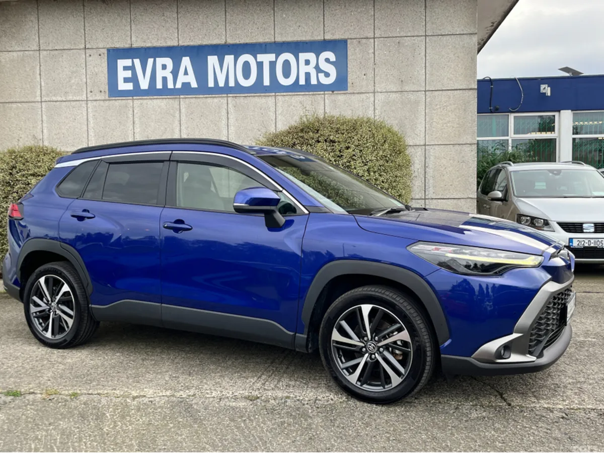 Toyota Corolla Cross SUV, Petrol Hybrid, 2022, Blue