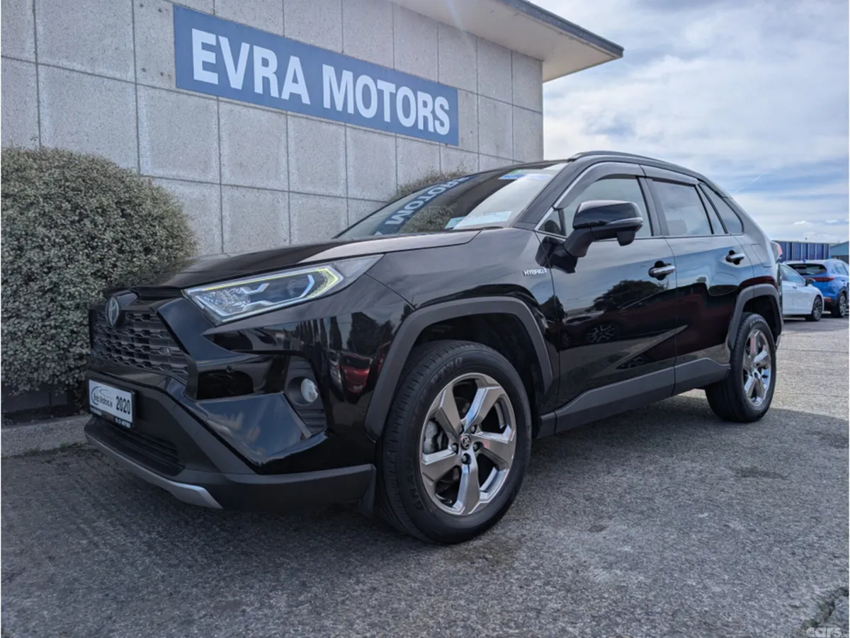 Toyota RAV4 SUV, Petrol Hybrid, 2020, Black