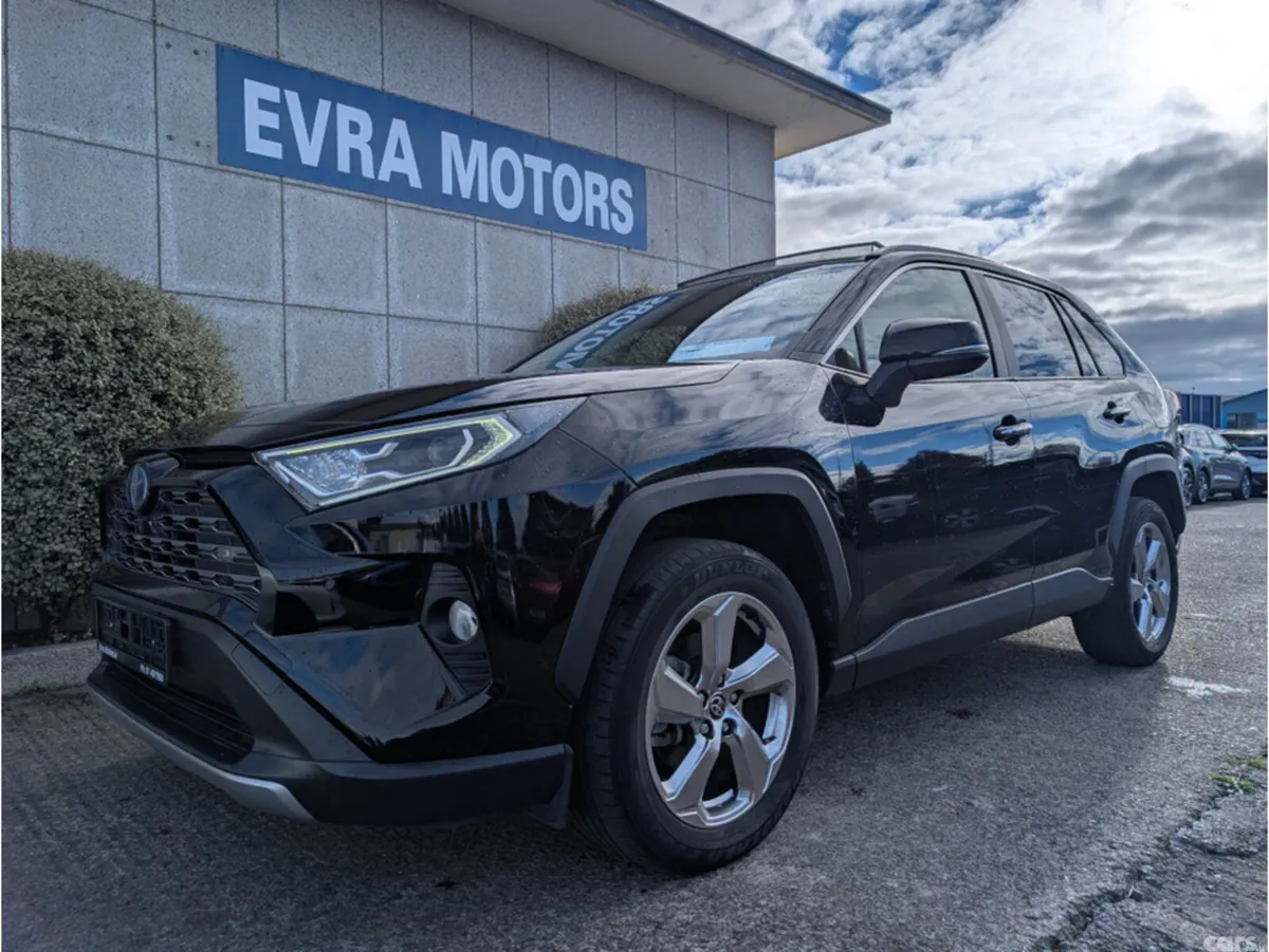 Toyota RAV4 SUV, Petrol Hybrid, 2021, Black