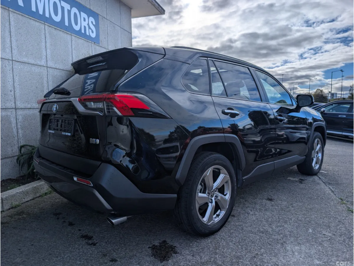 Toyota RAV4 SUV, Petrol Hybrid, 2021, Black