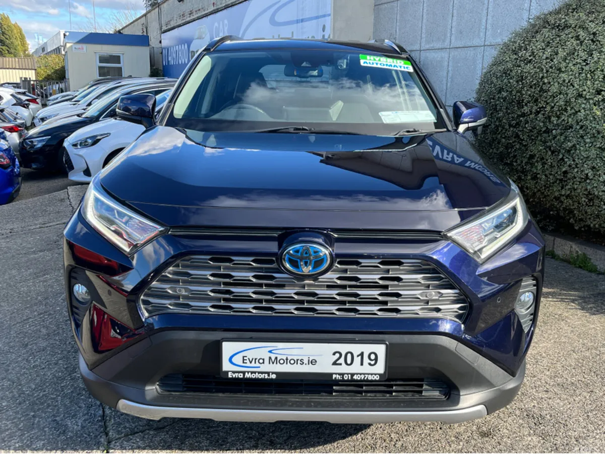 Toyota RAV4 SUV, Petrol Hybrid, 2019, Blue