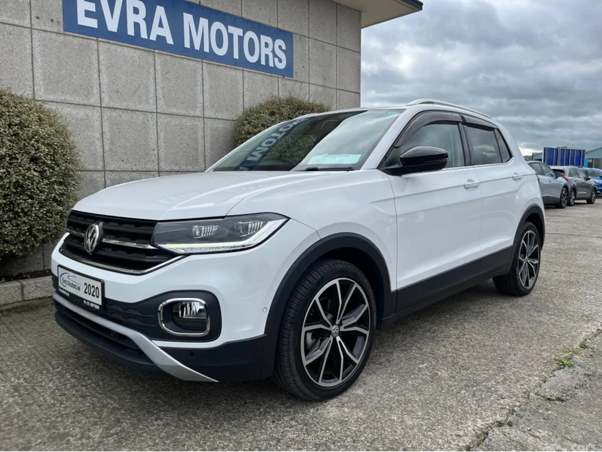 Volkswagen T-Cross SUV, Petrol, 2020, White