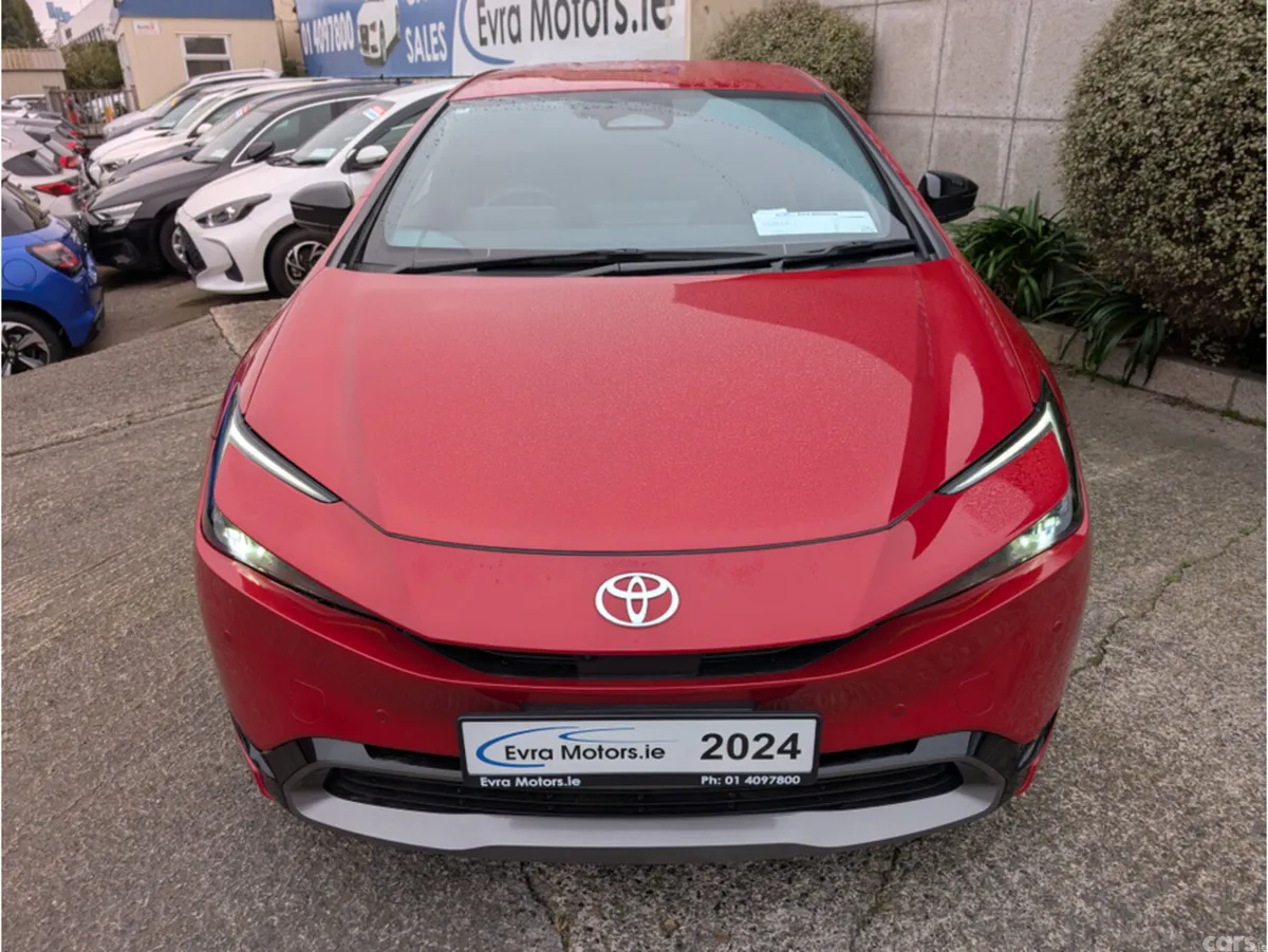 Toyota Prius Saloon, Petrol Hybrid, 2024, Red