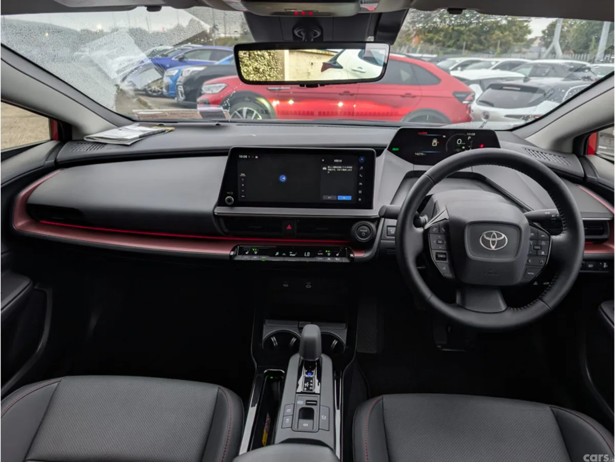 Toyota Prius Saloon, Petrol Hybrid, 2024, Red