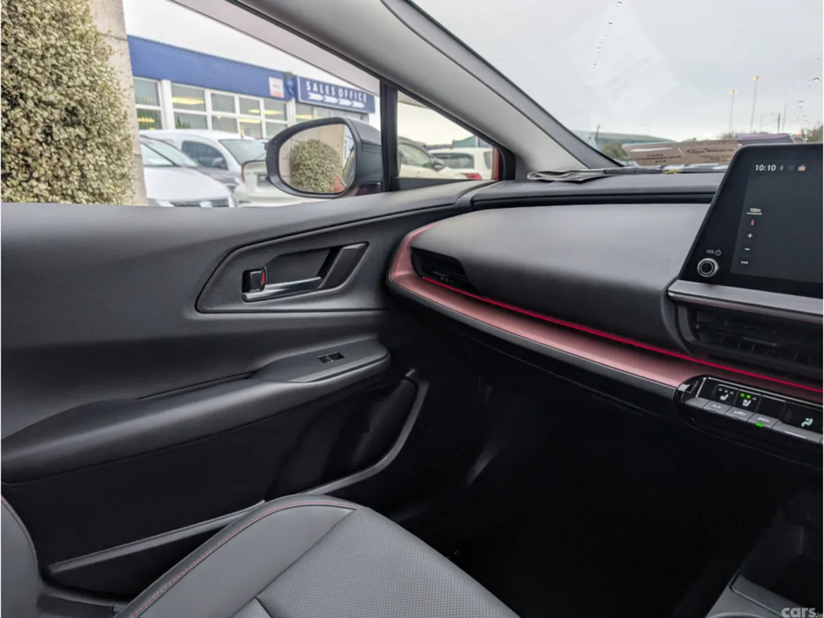 Toyota Prius Saloon, Petrol Hybrid, 2024, Red