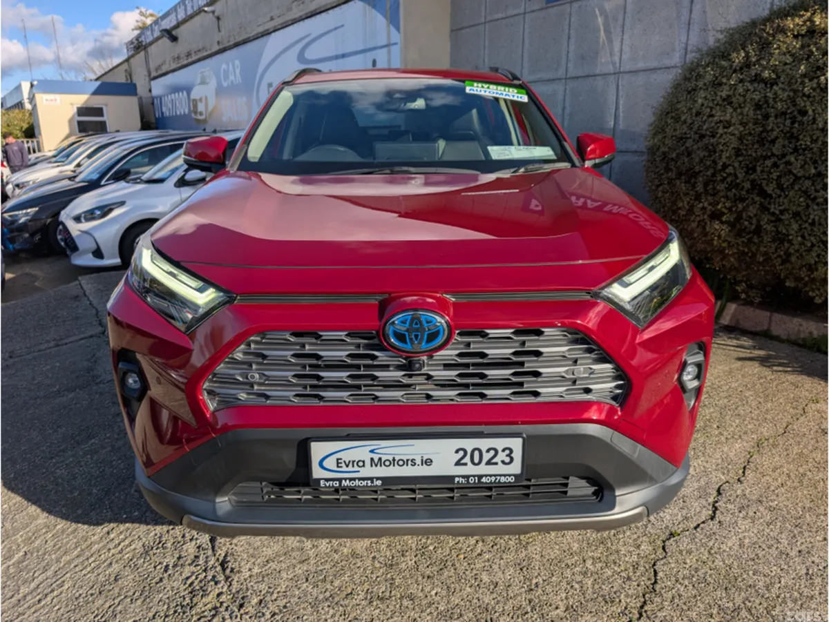 Toyota RAV4 SUV, Petrol Hybrid, 2023, Red
