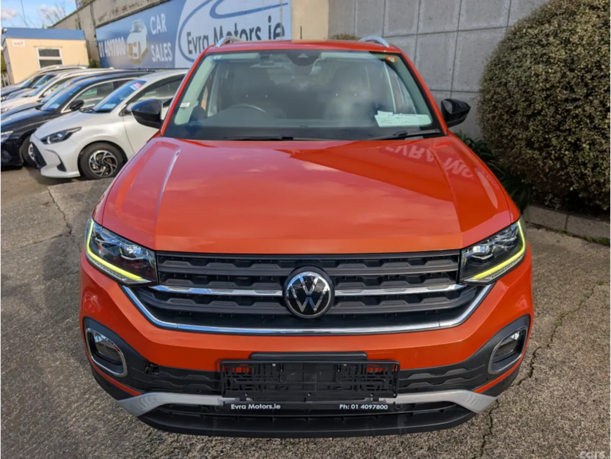 Volkswagen T-Cross Saloon, Petrol, 2021, Orange