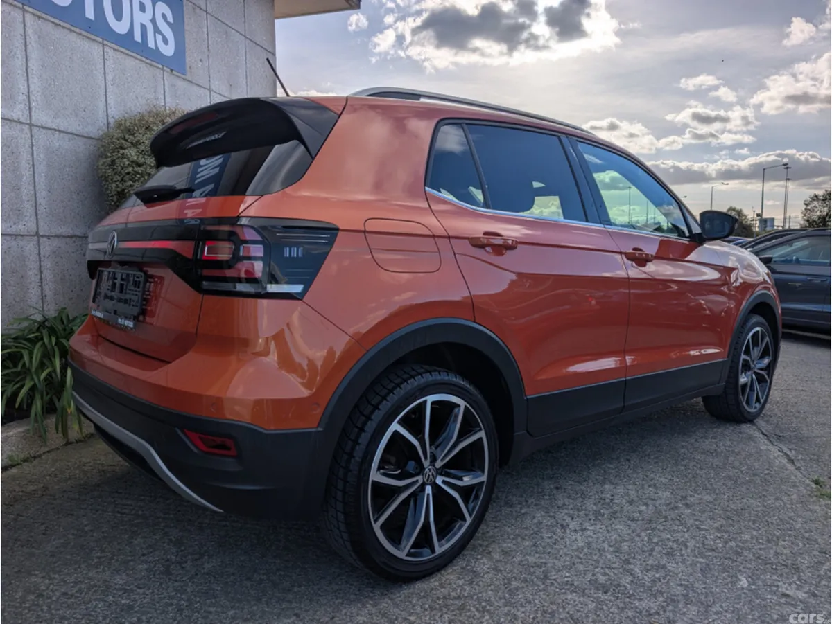 Volkswagen T-Cross Saloon, Petrol, 2021, Orange