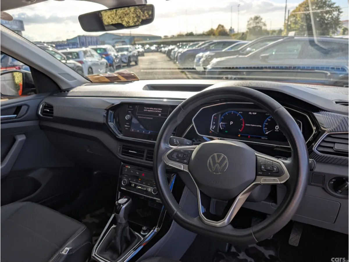 Volkswagen T-Cross Saloon, Petrol, 2021, Orange