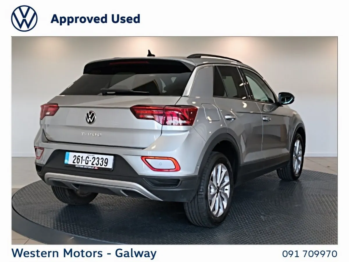 Volkswagen T-Roc SUV, Petrol, 2026, Silver