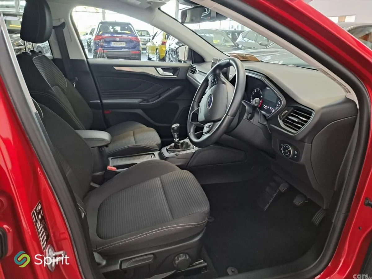 Ford Focus Hatchback, Petrol Hybrid, 2021, Red