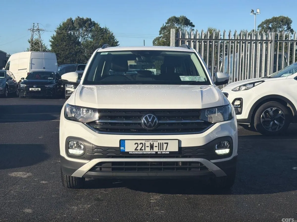 Volkswagen T-Cross Estate, Petrol, 2022, White