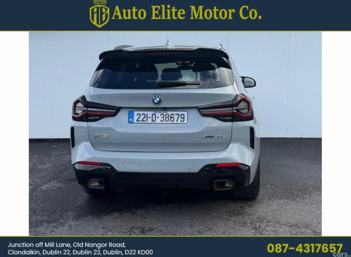 BMW X3 SUV, Petrol Plug-in Hybrid, 2022, Grey