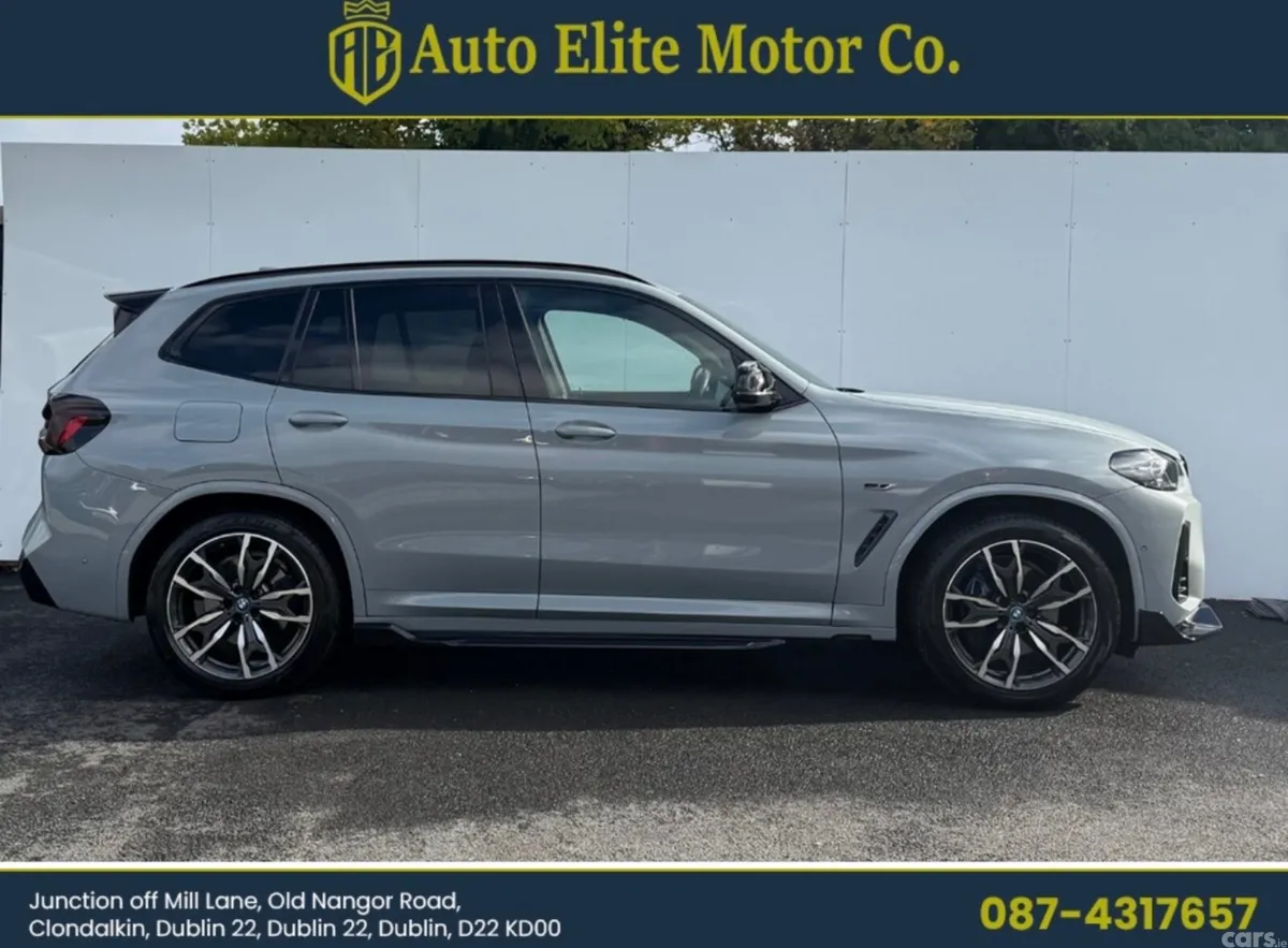 BMW X3 SUV, Petrol Plug-in Hybrid, 2022, Grey