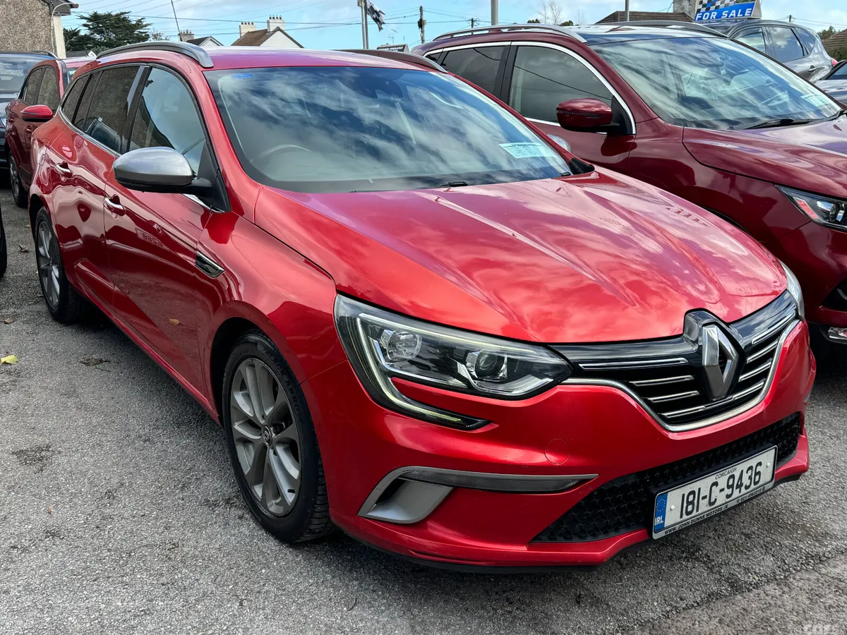 Renault Megane Estate, Diesel, 2018, Red