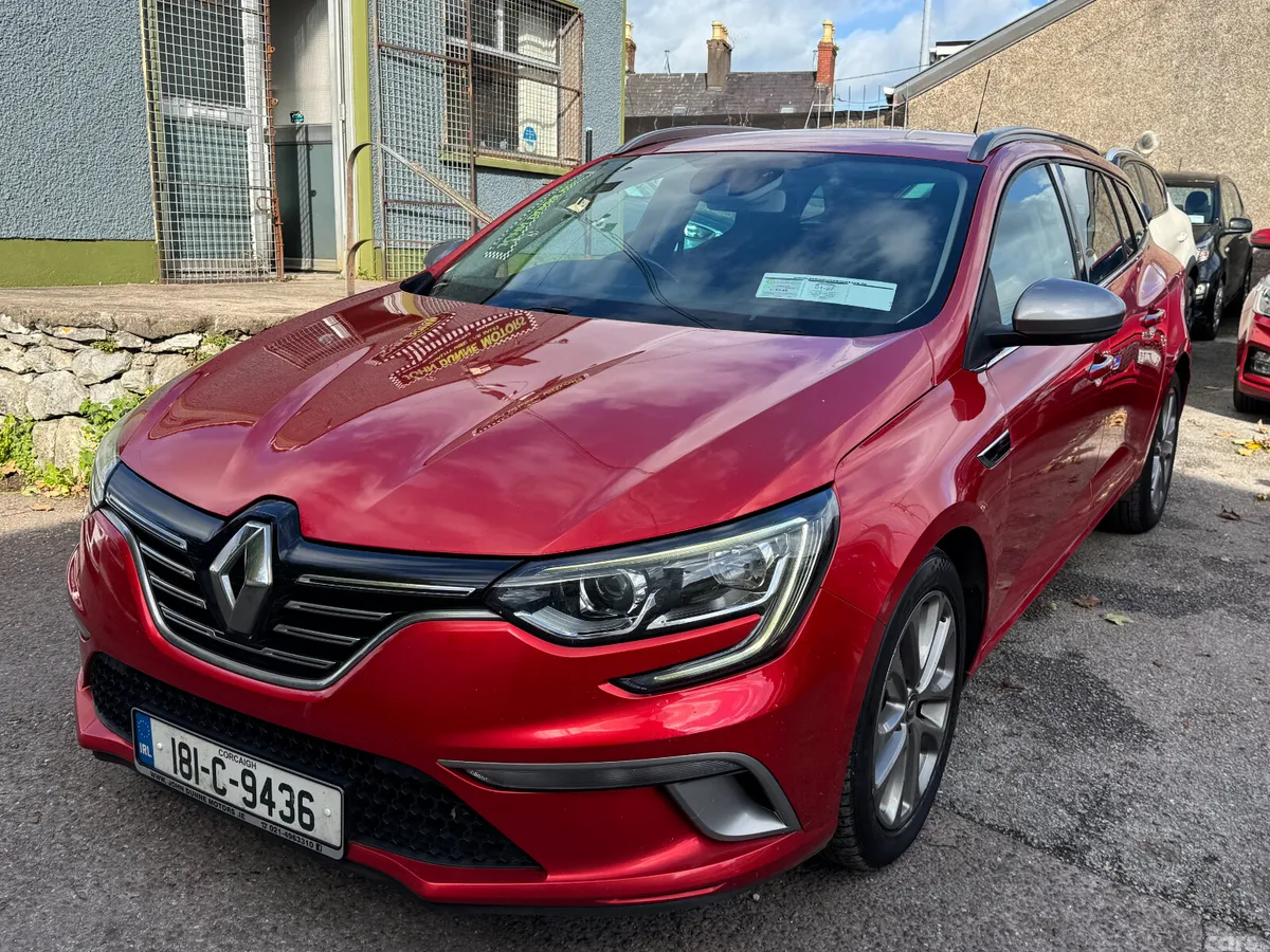 Renault Megane Estate, Diesel, 2018, Red